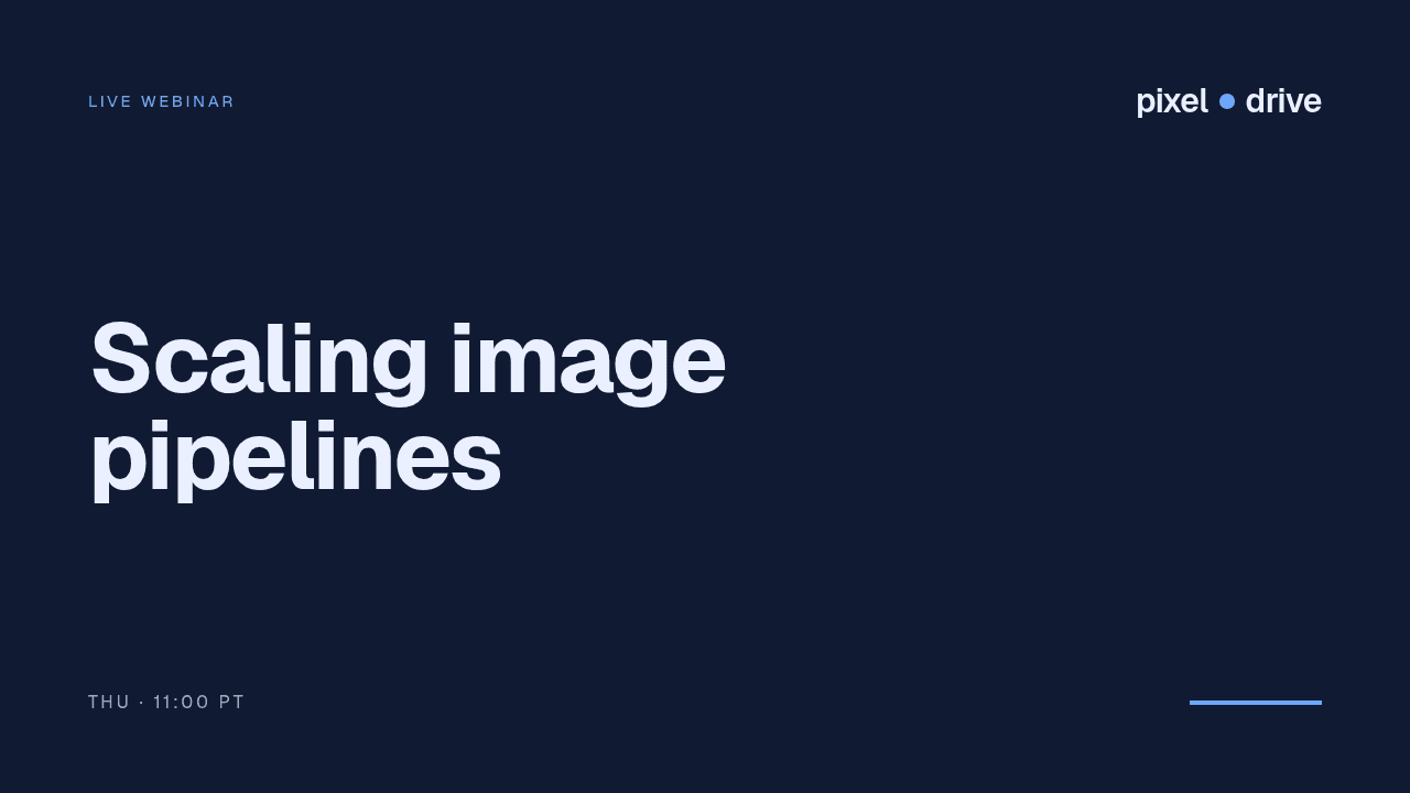 PixelDrive Webinar render