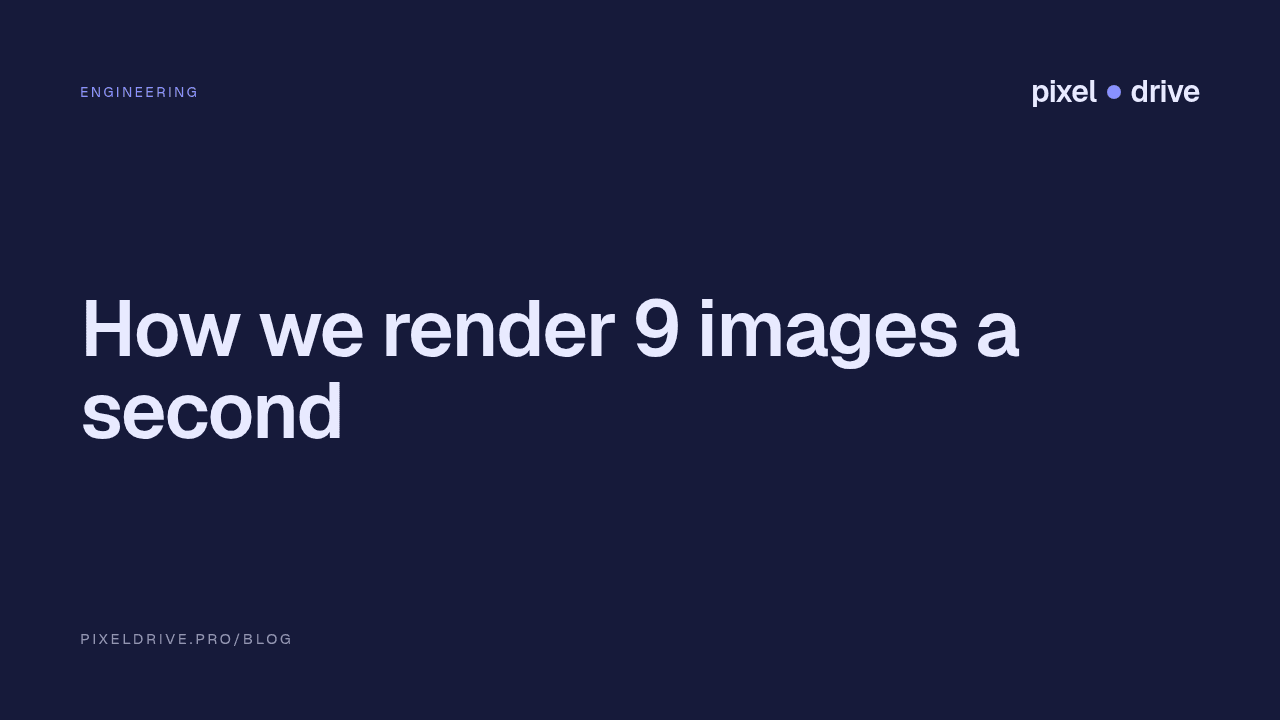 PixelDrive Article render